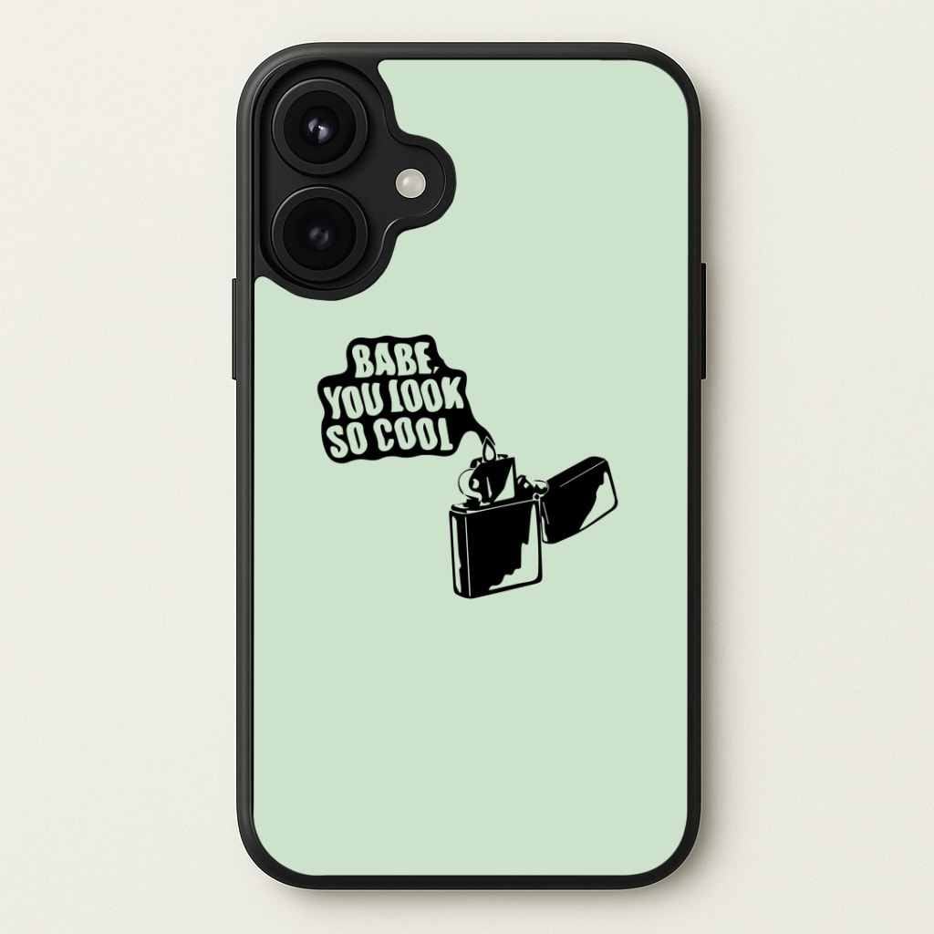 Babe, You Look So Cool - 1975 Phone Case