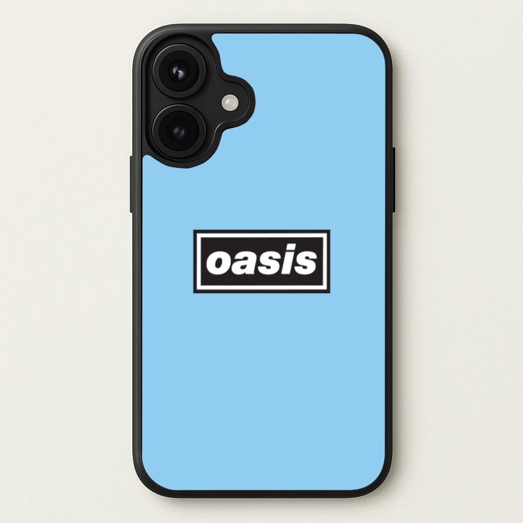 Band Name Blue Phone Case