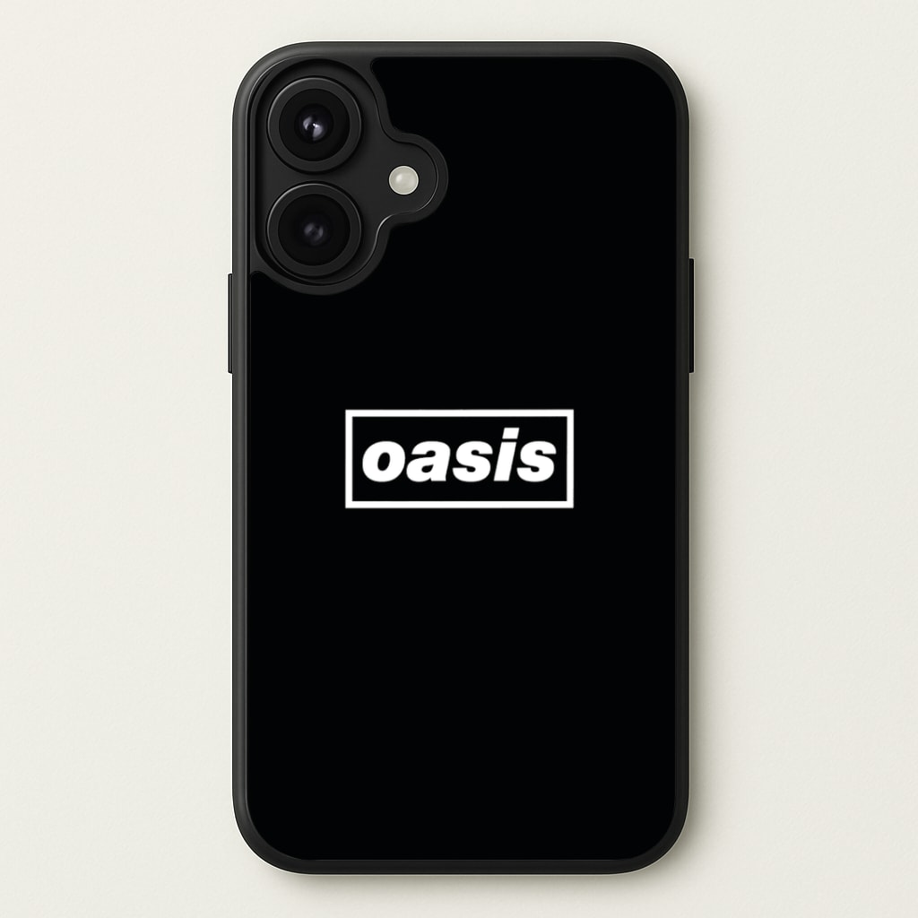 Band Name Black Phone Case