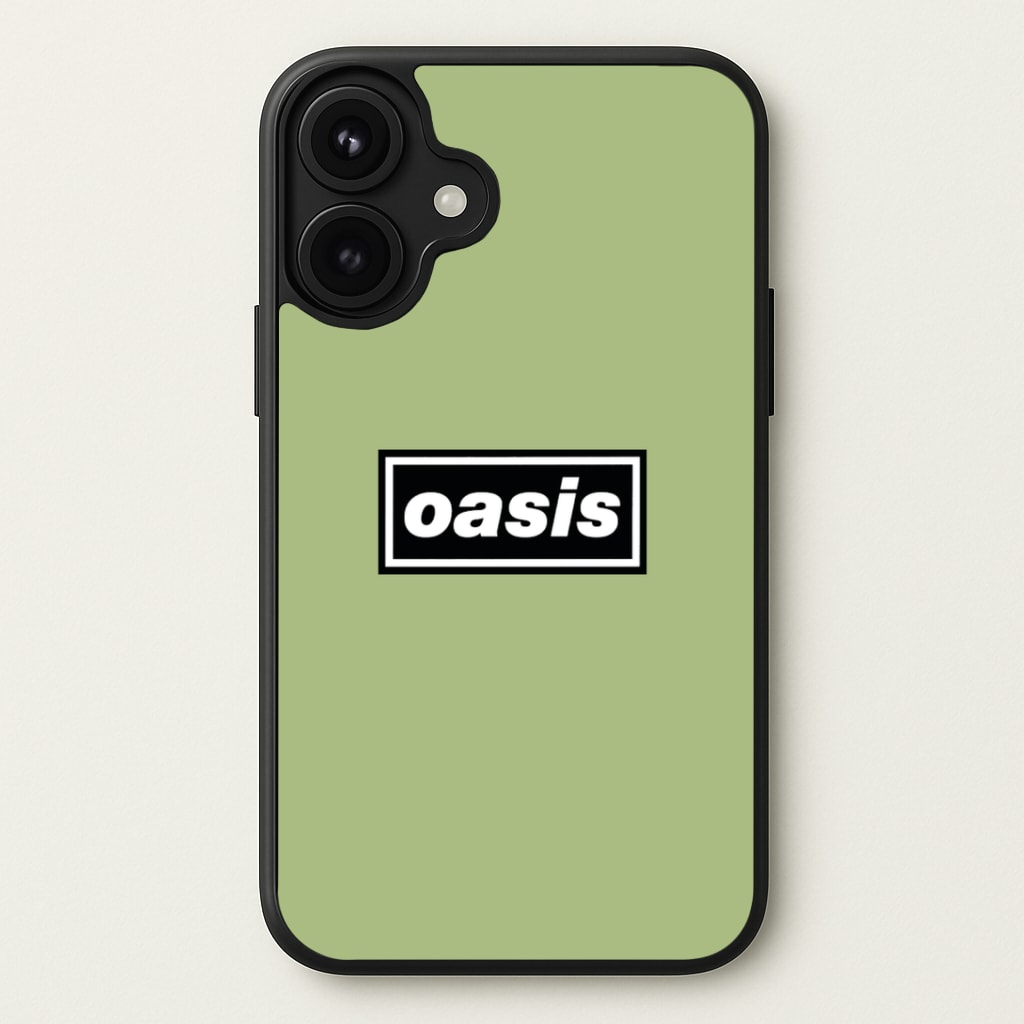 Band Name Green Phone Case