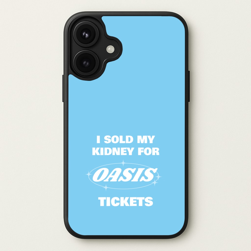 I Sold My Kidney For Tickets Phone Case