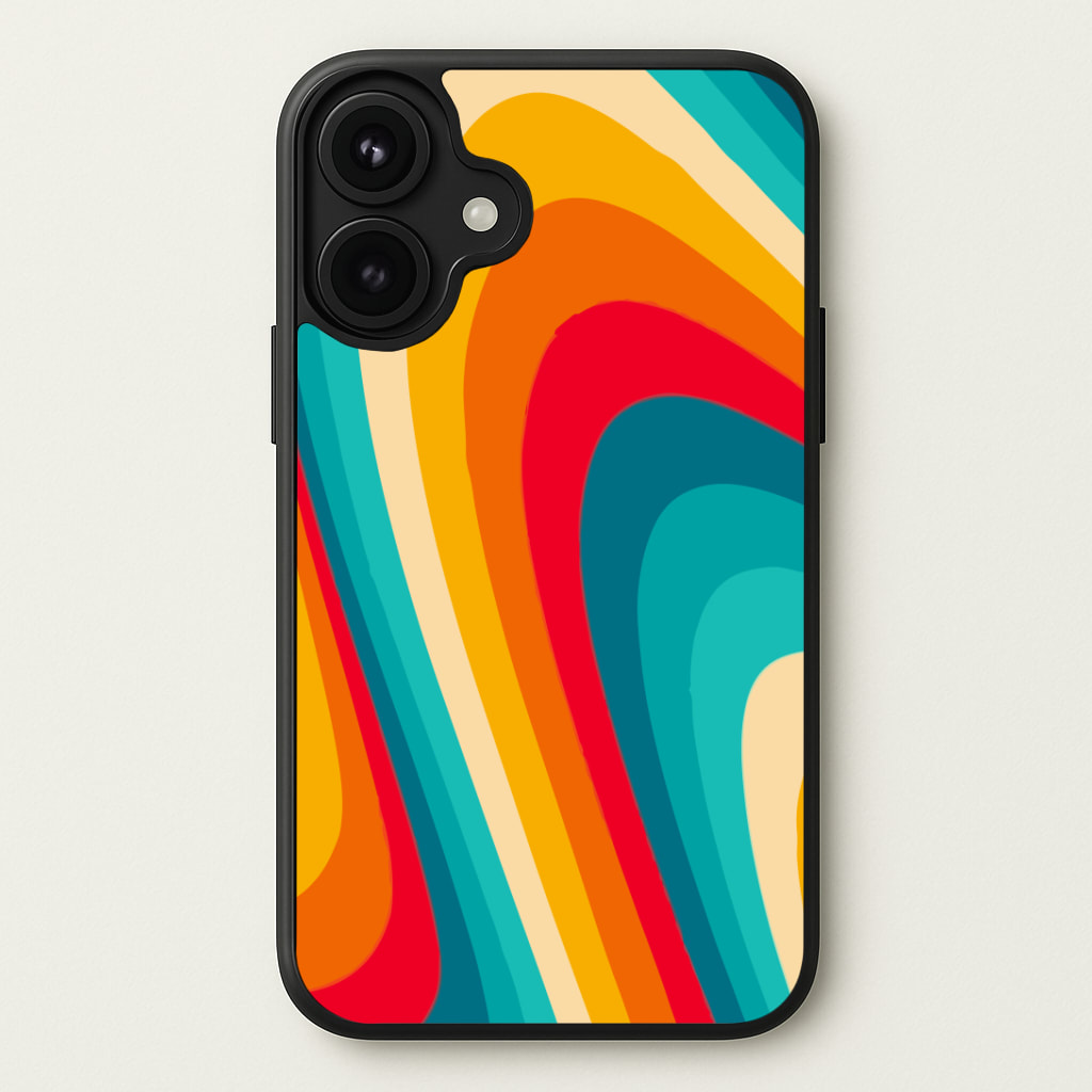 Rainbow Abstract Pattern Phone Case