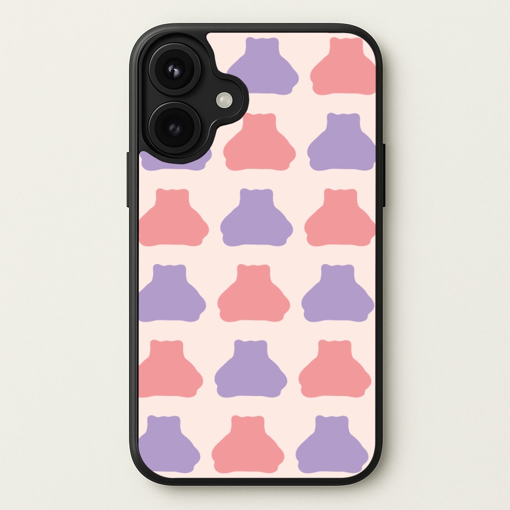 Snorlex pattern Phone Case