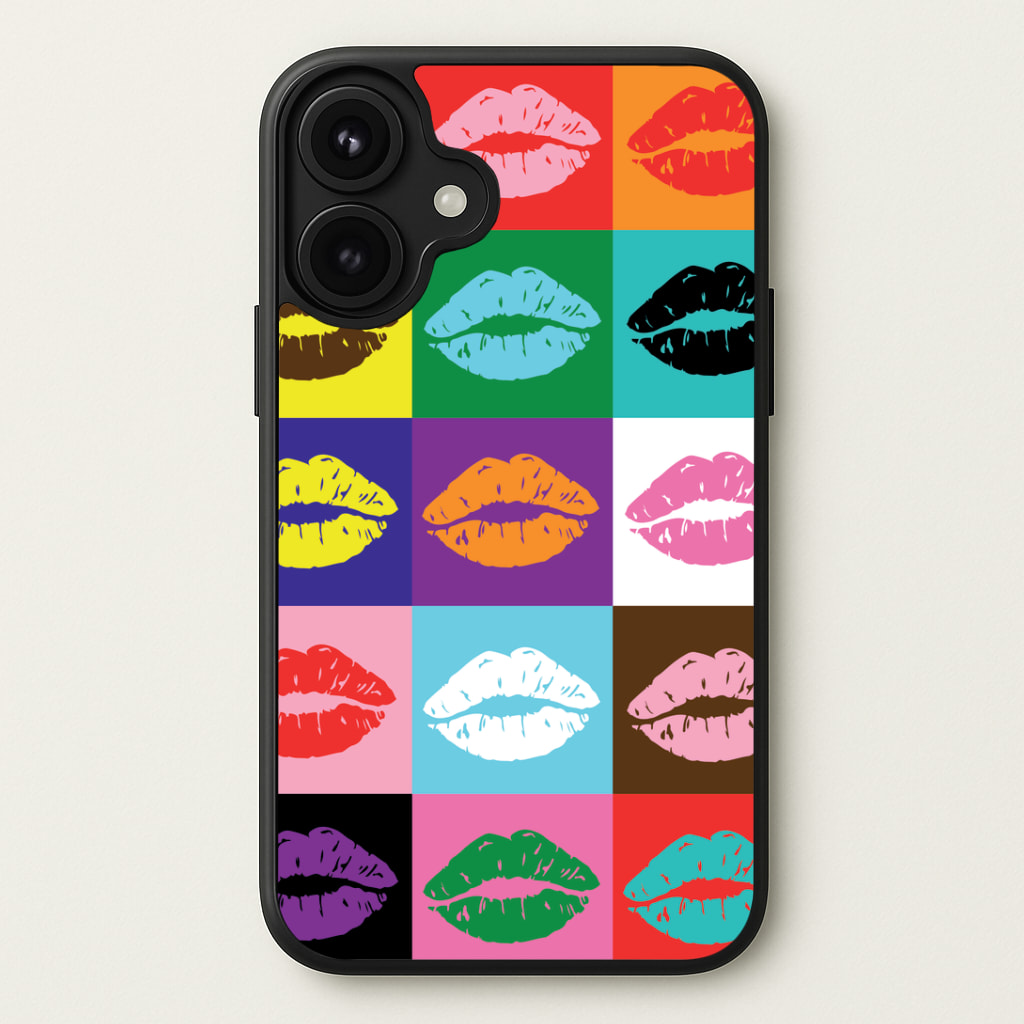 Lips Collage - Pride Phone Case