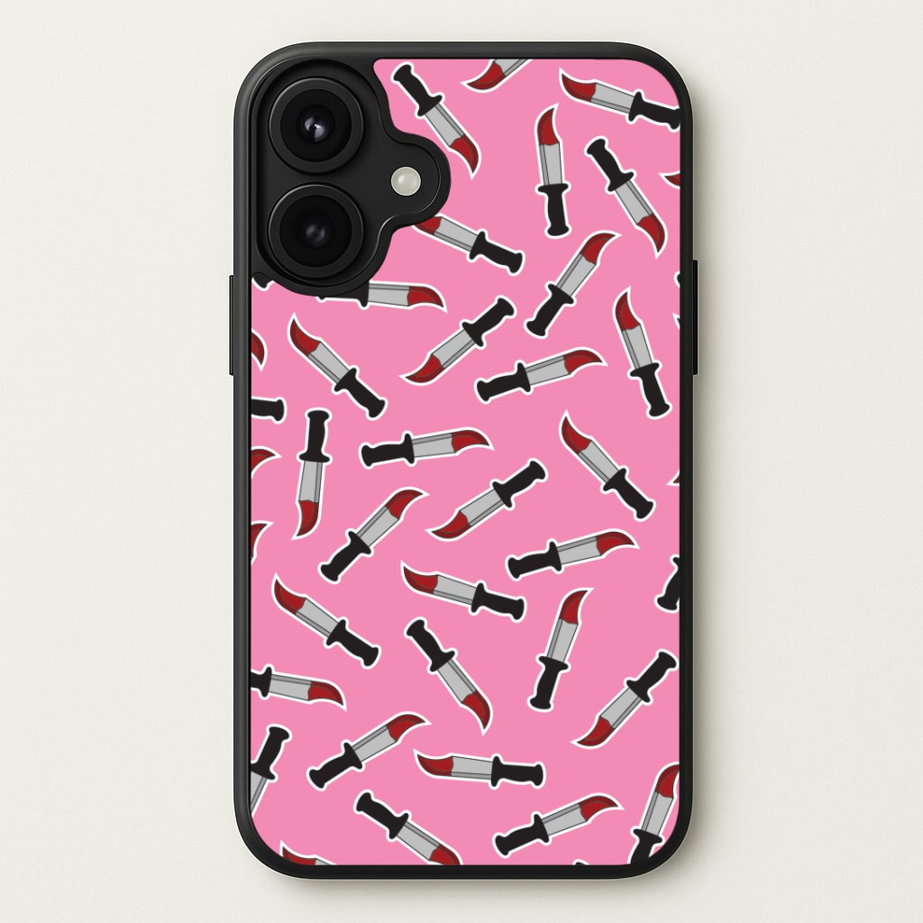 Bloody Knife Pattern Phone Case