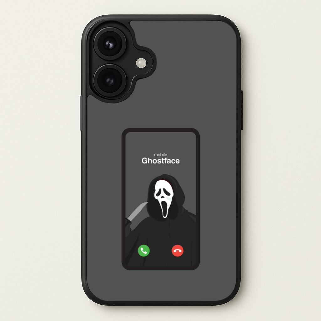 Caller ID Ghostface Phone Case