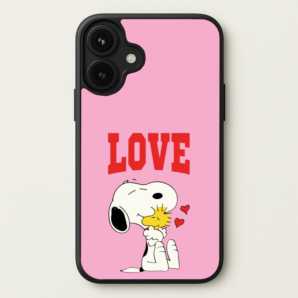 Love Cartoon Beagle Phone Case