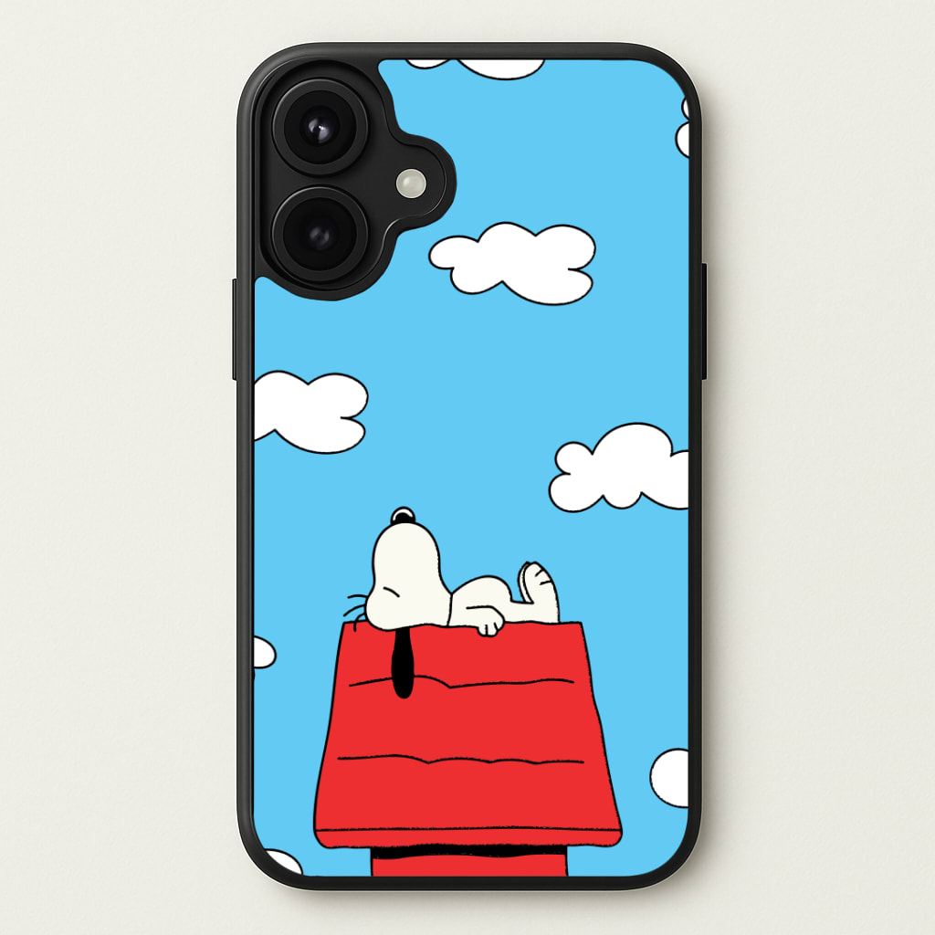 Cartoon Beagle Sleeping Phone Case