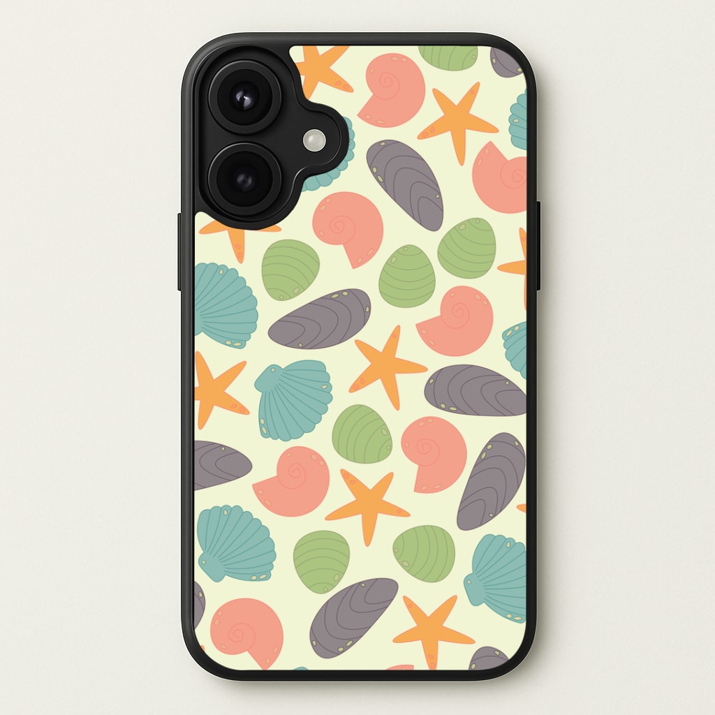 Seashells Pattern 1 Phone Case
