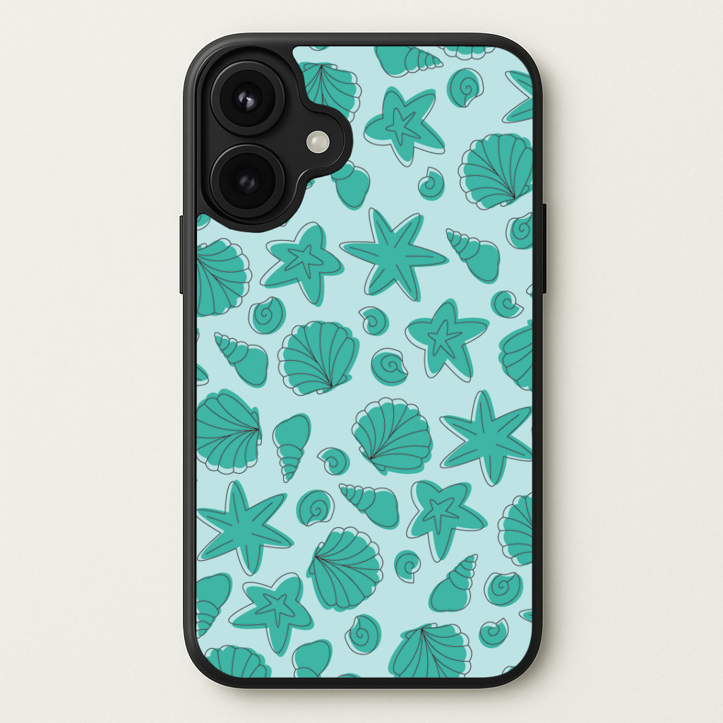 Seashells Pattern 4 Phone Case