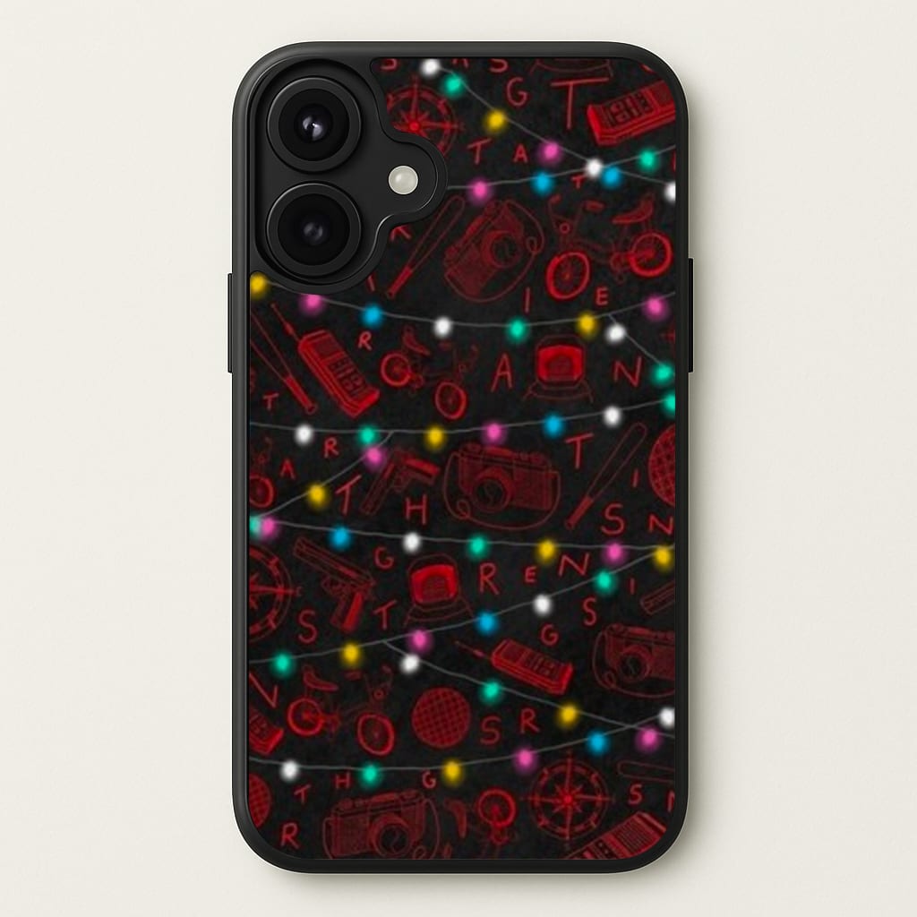 Stranger Red Illustrations Phone Case