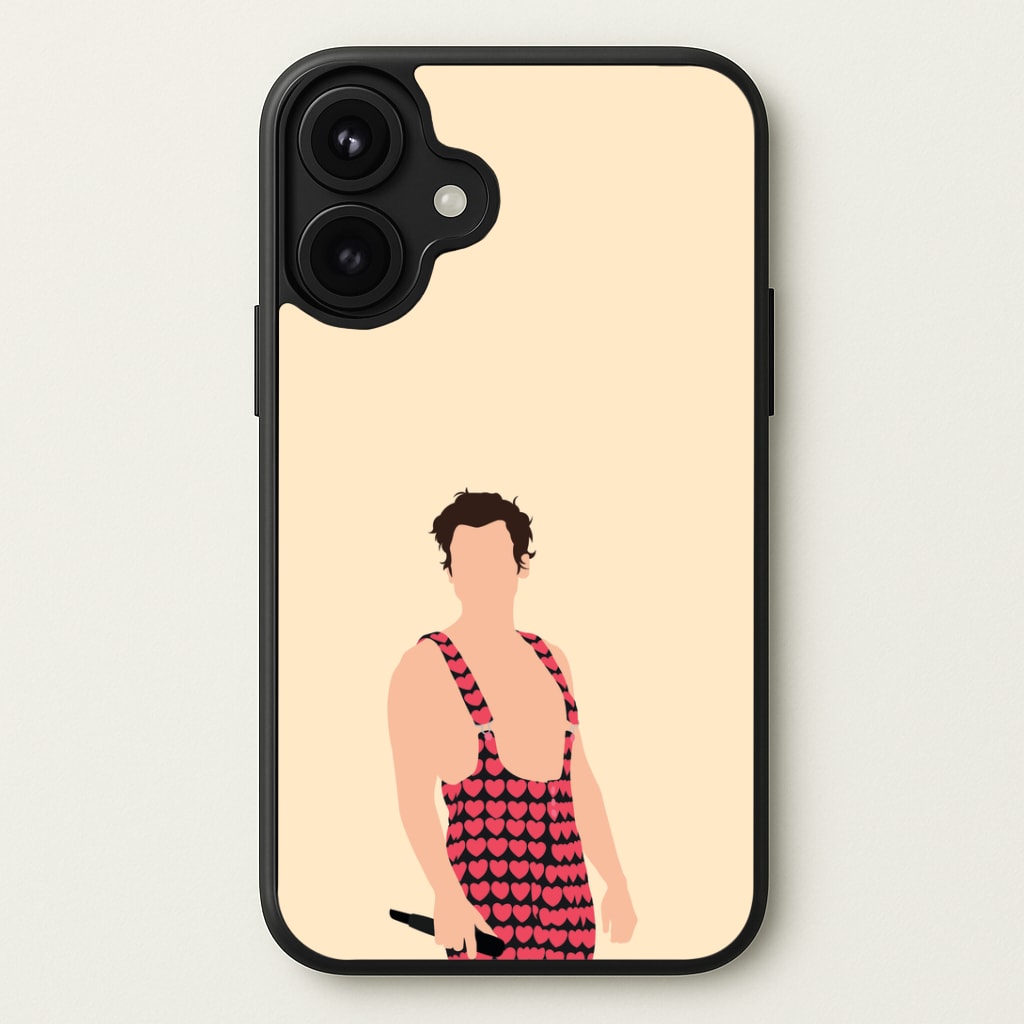 Harry Heart Jumpsuit Phone Case