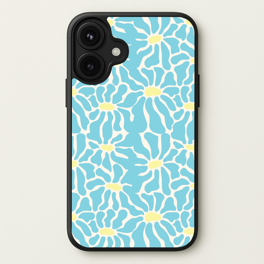 Blue Flowers - Summer Phone Case