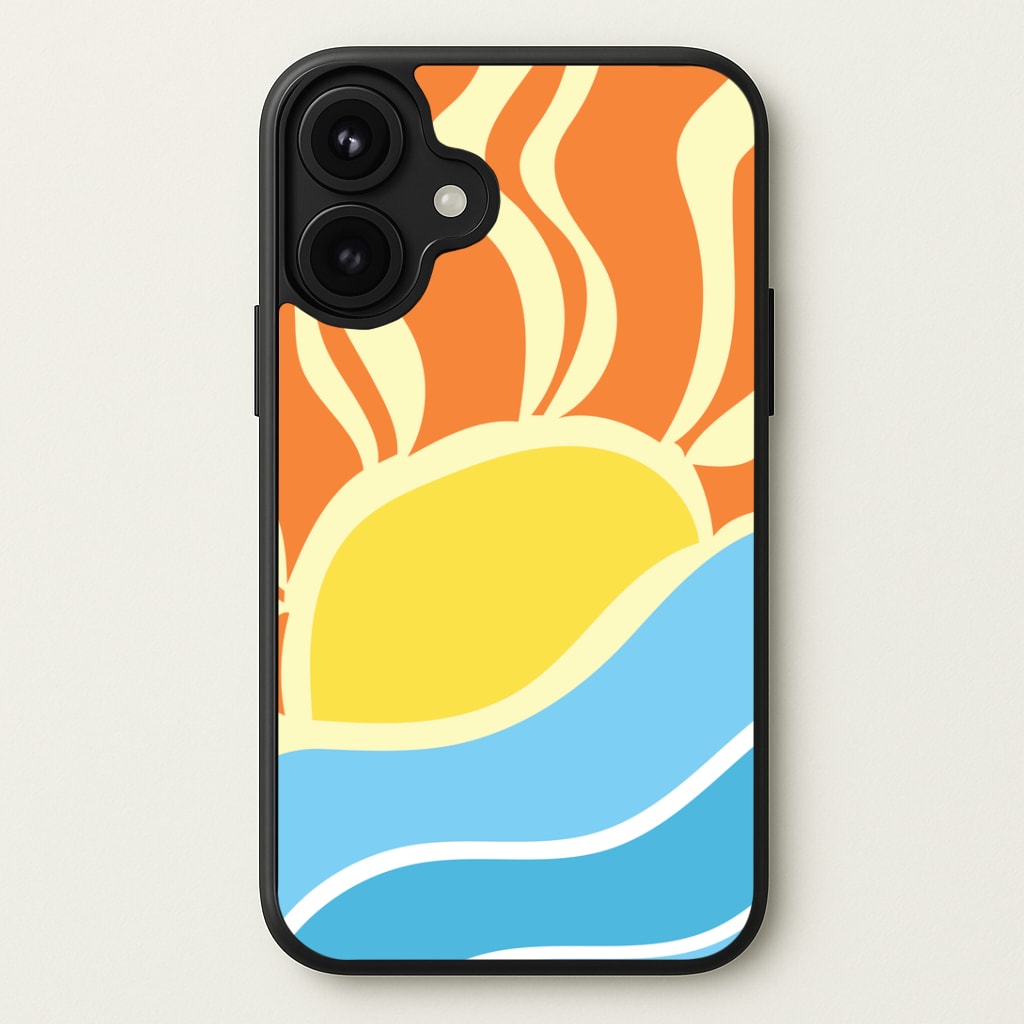 Abstract Sunset Phone Case
