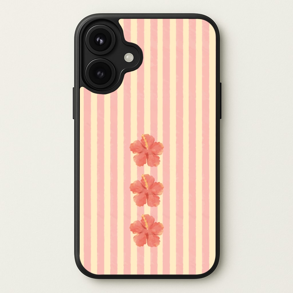 Hibiscus Rays Phone Case