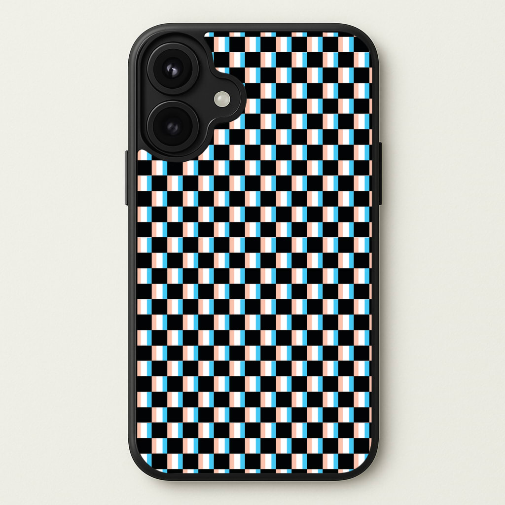 3D Squares - Trippy Patterns Phone Case