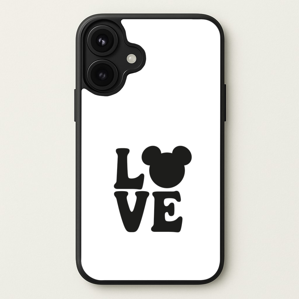 Mouse Love Valentine's Phone Case