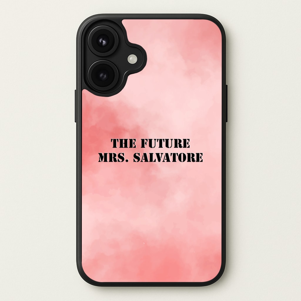 The Future Mrs Salvatore - VD Phone Case