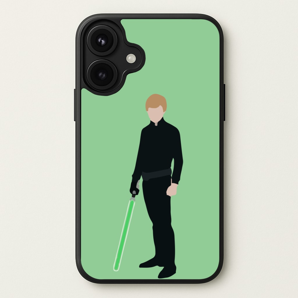 Skywalker Green Lightsaber Phone Case
