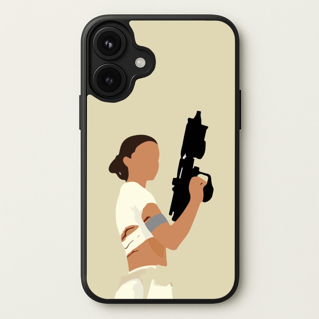 Leia With Gun Phone Case