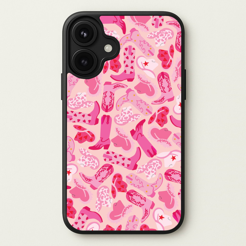 Cowboy Hats And Boots - Western Phone Case