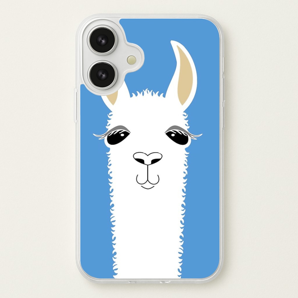 Llama Portrait Phone Case