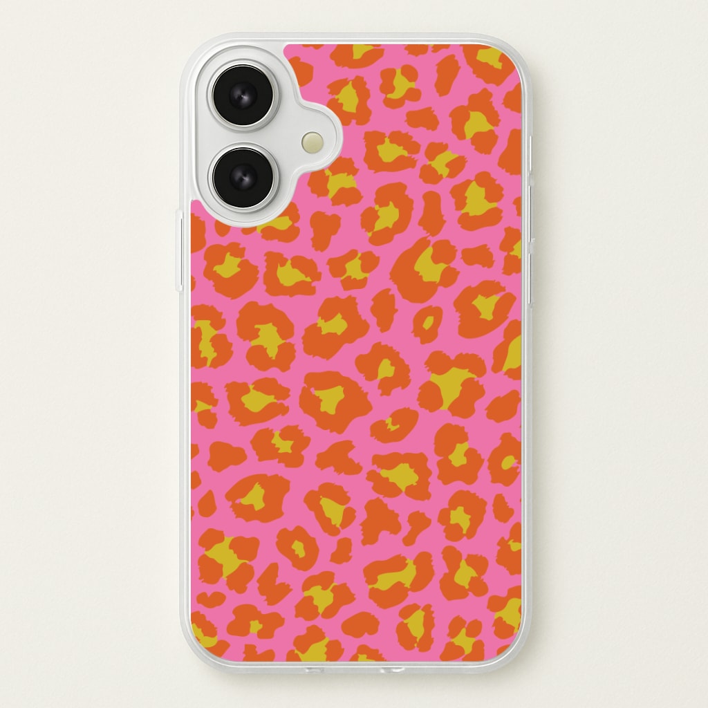 Vibrant Cheetah Print Phone Case