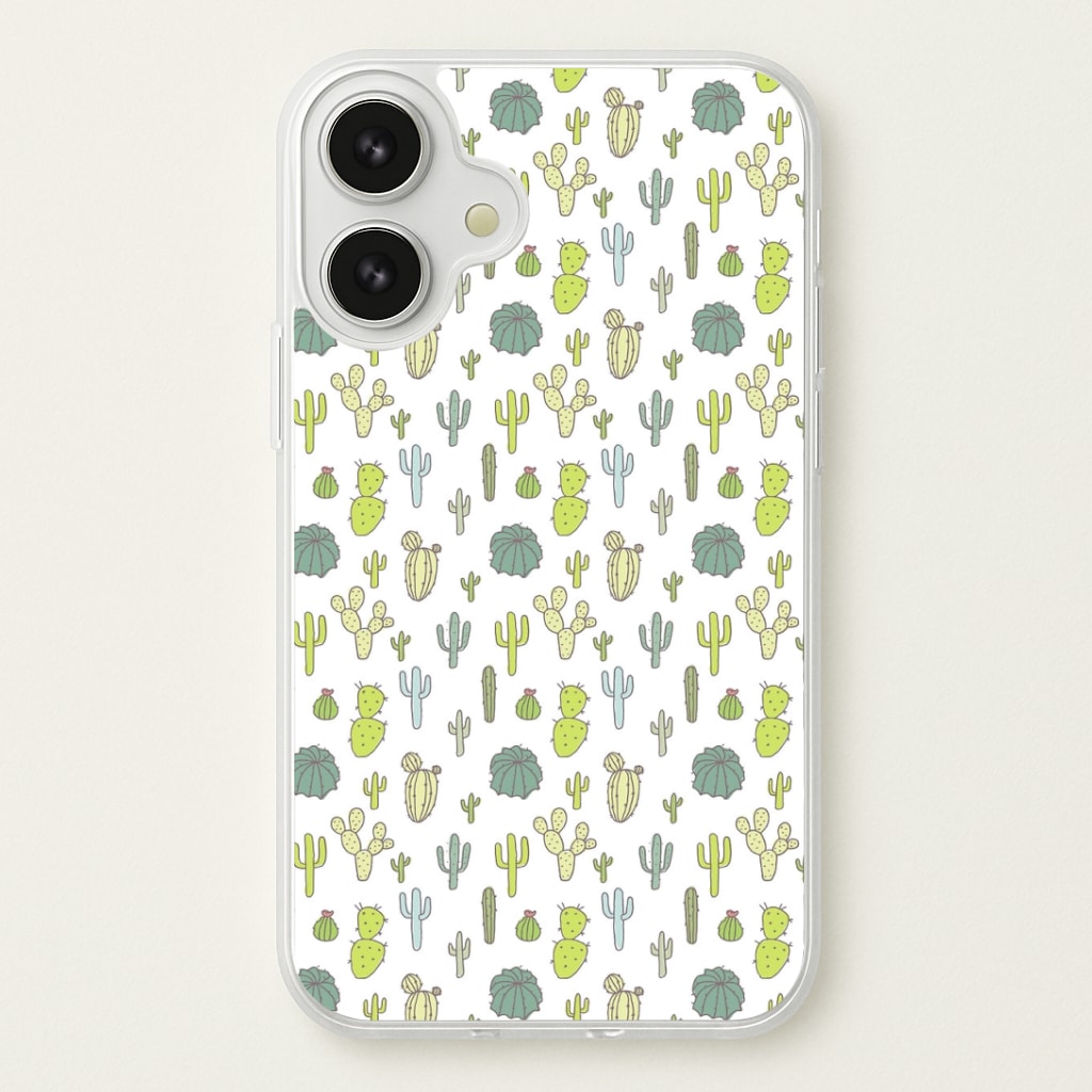 Cactus Pattern Phone Case