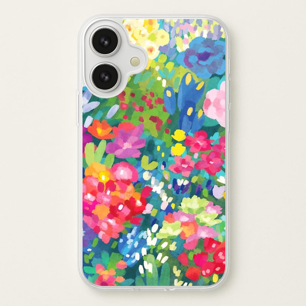 Colourful Floral Pattern Phone Case
