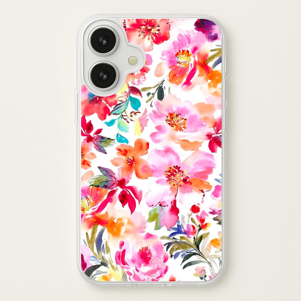 Spring Floral Pattern Phone Case