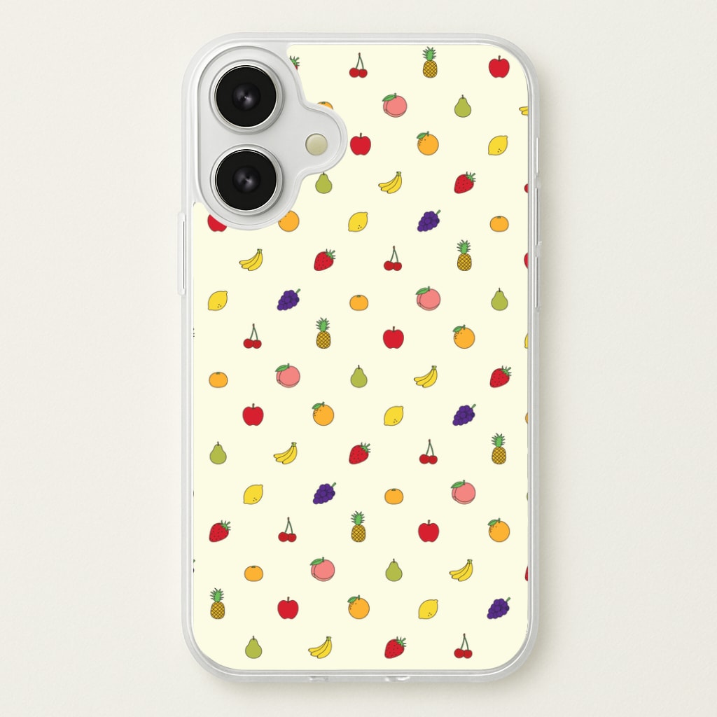 Miniature Fruits Pattern Phone Case