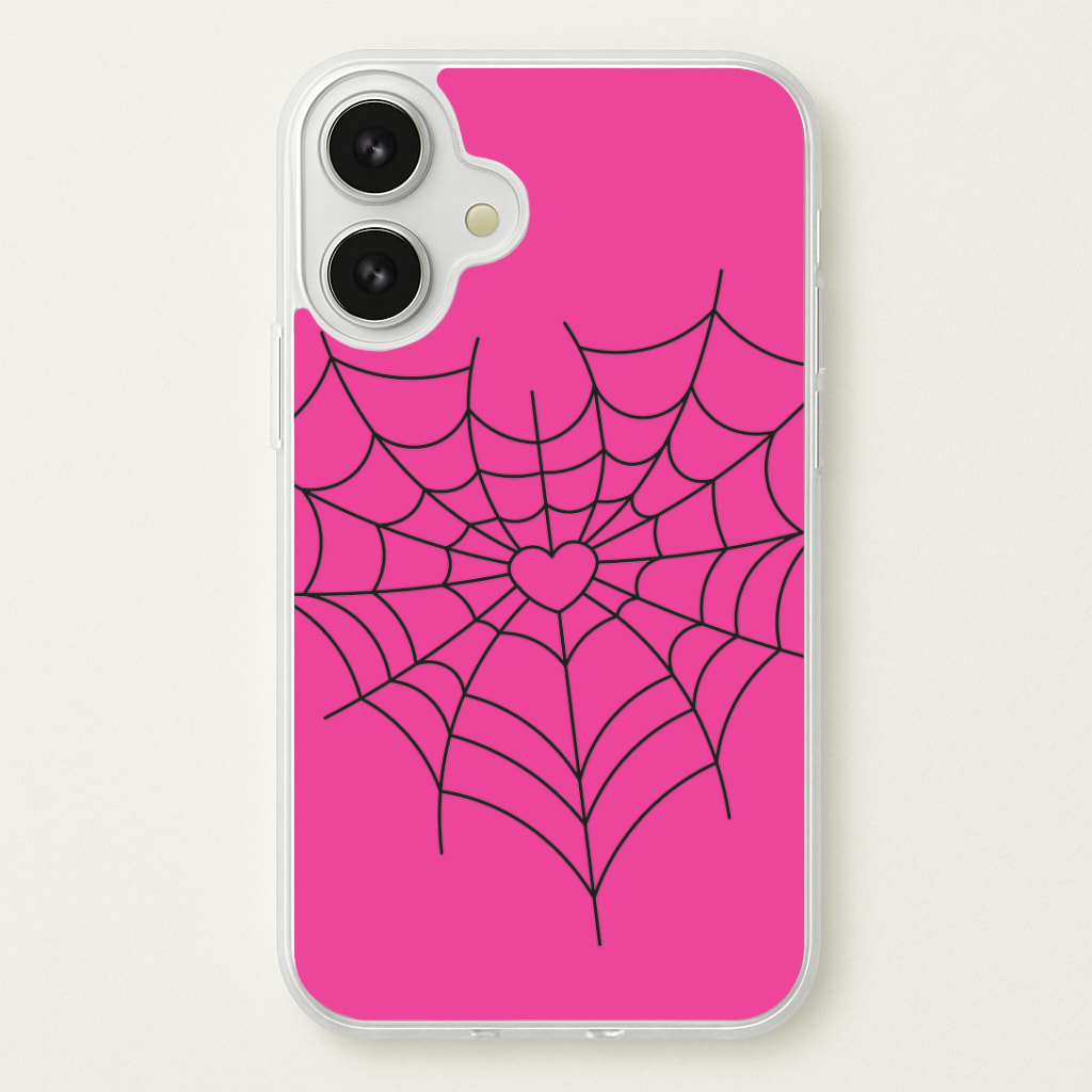 Spiderweb Hearts II Phone Case