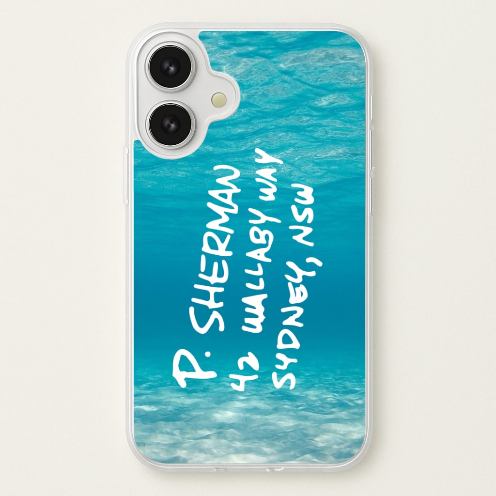 P.Sherman, 42 Wallaby Way ,Sydney Phone Case