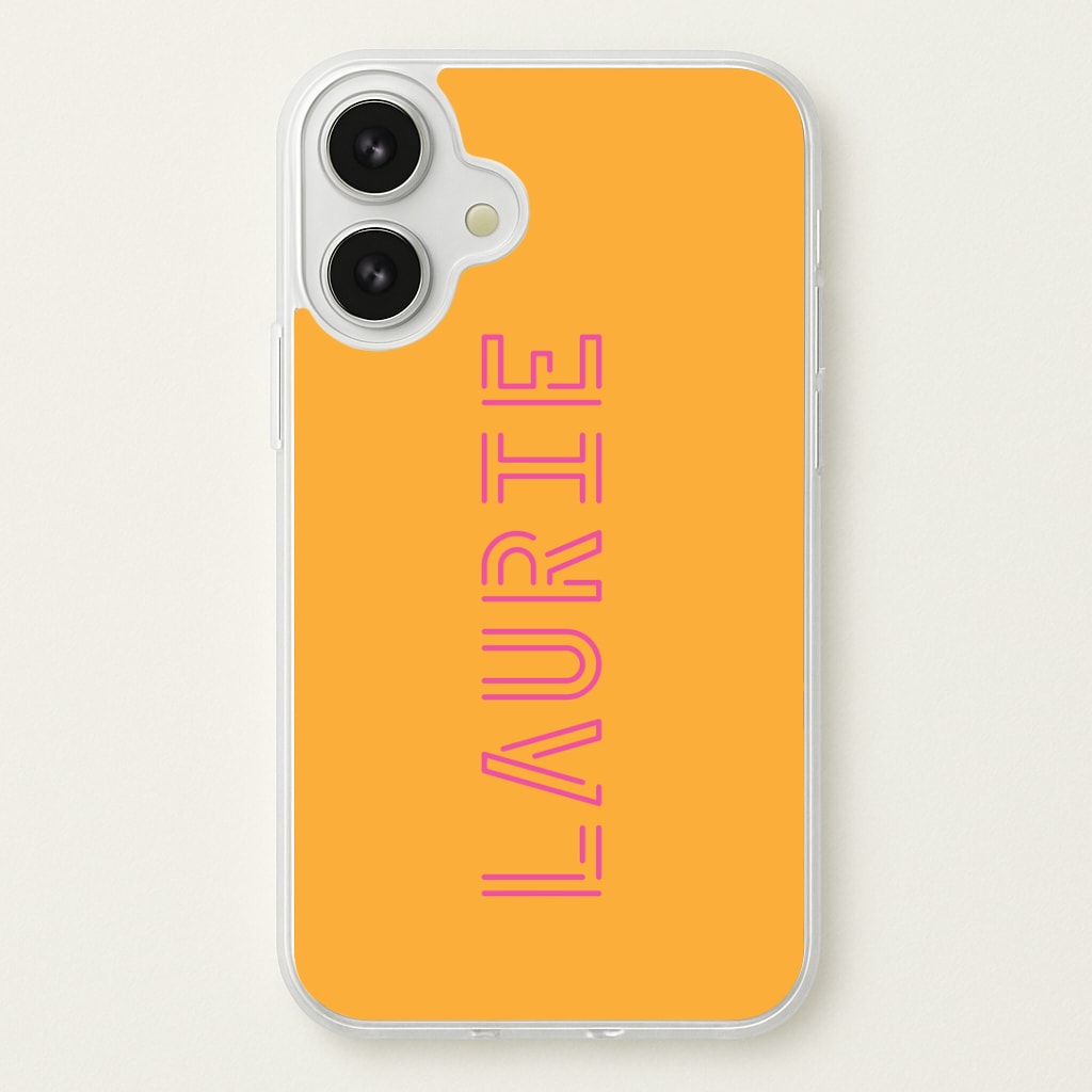 Neon Sign Personalised Name Phone Case