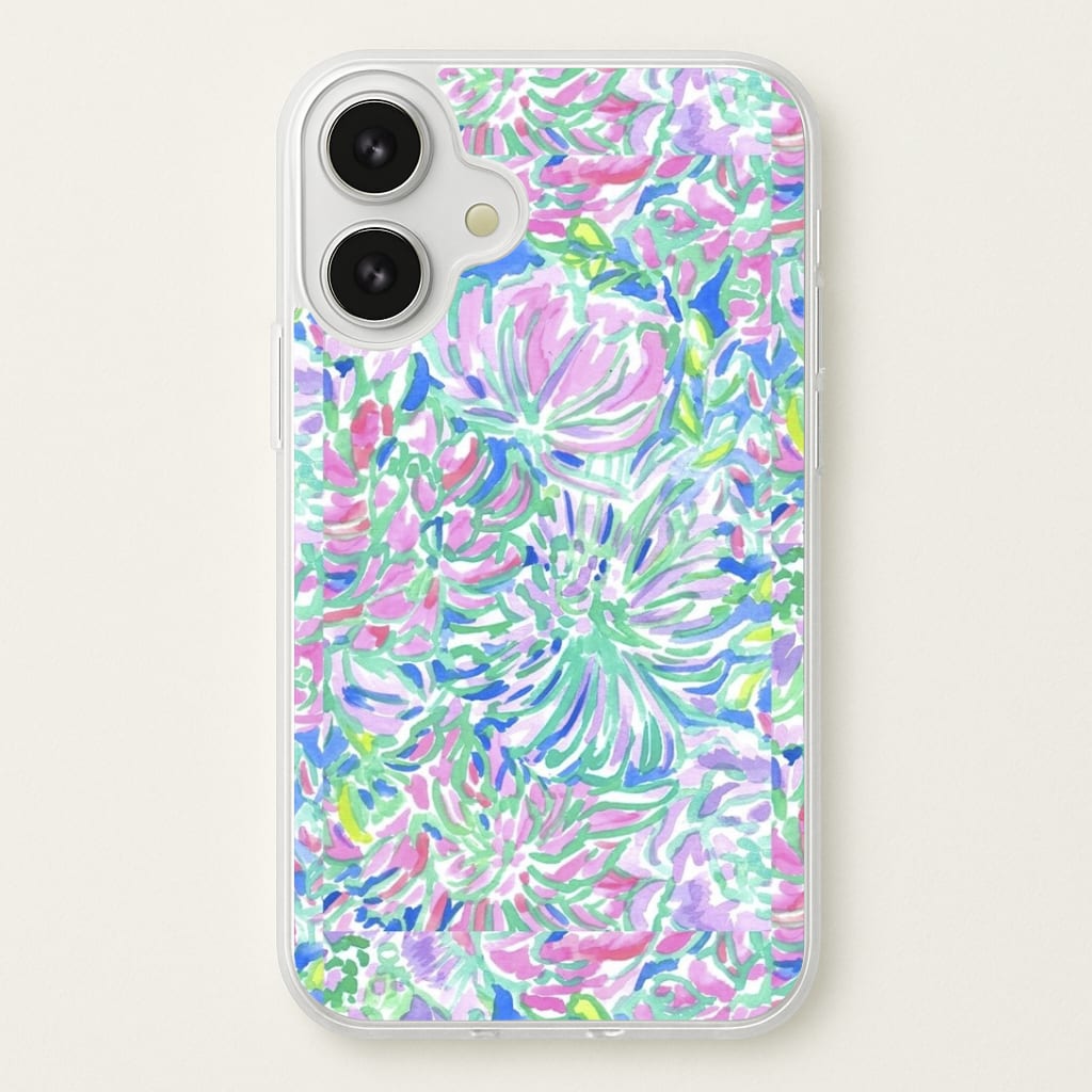 Colourful Floral Painting Phone Case