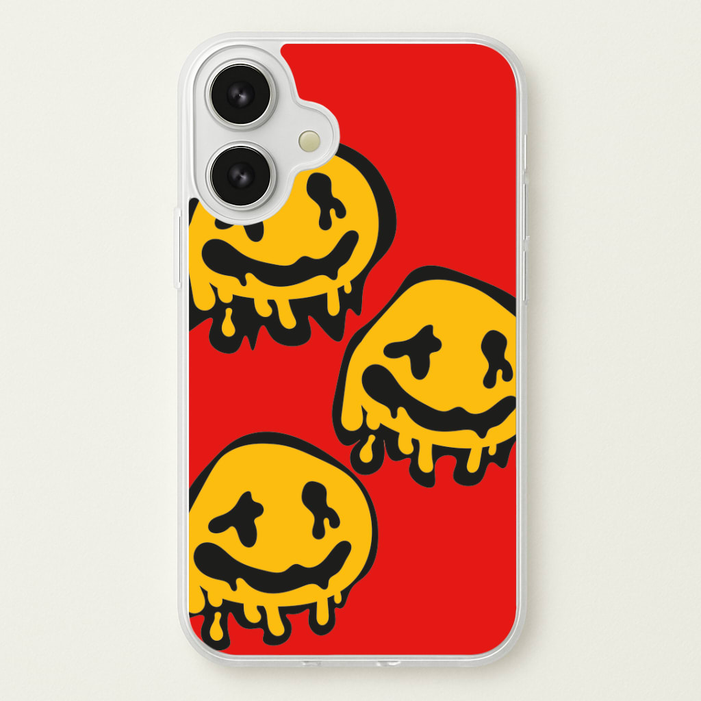 Dripping Smiley - Skate Aesthetic Phone Case