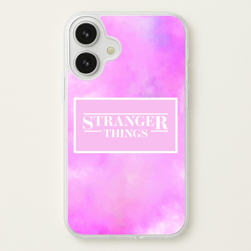 Pink Galaxy Stranger Phone Case