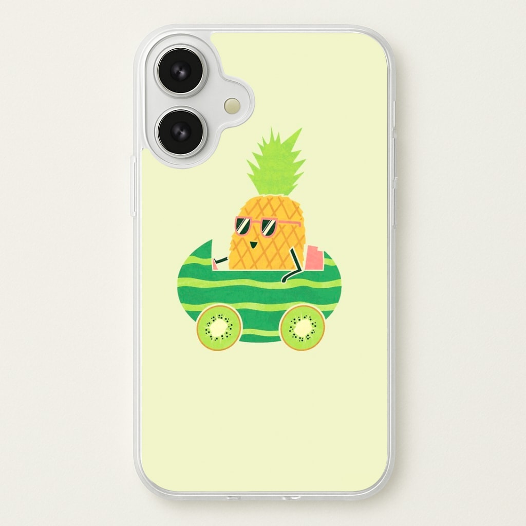 Summer Drive Pineapple Phone Case