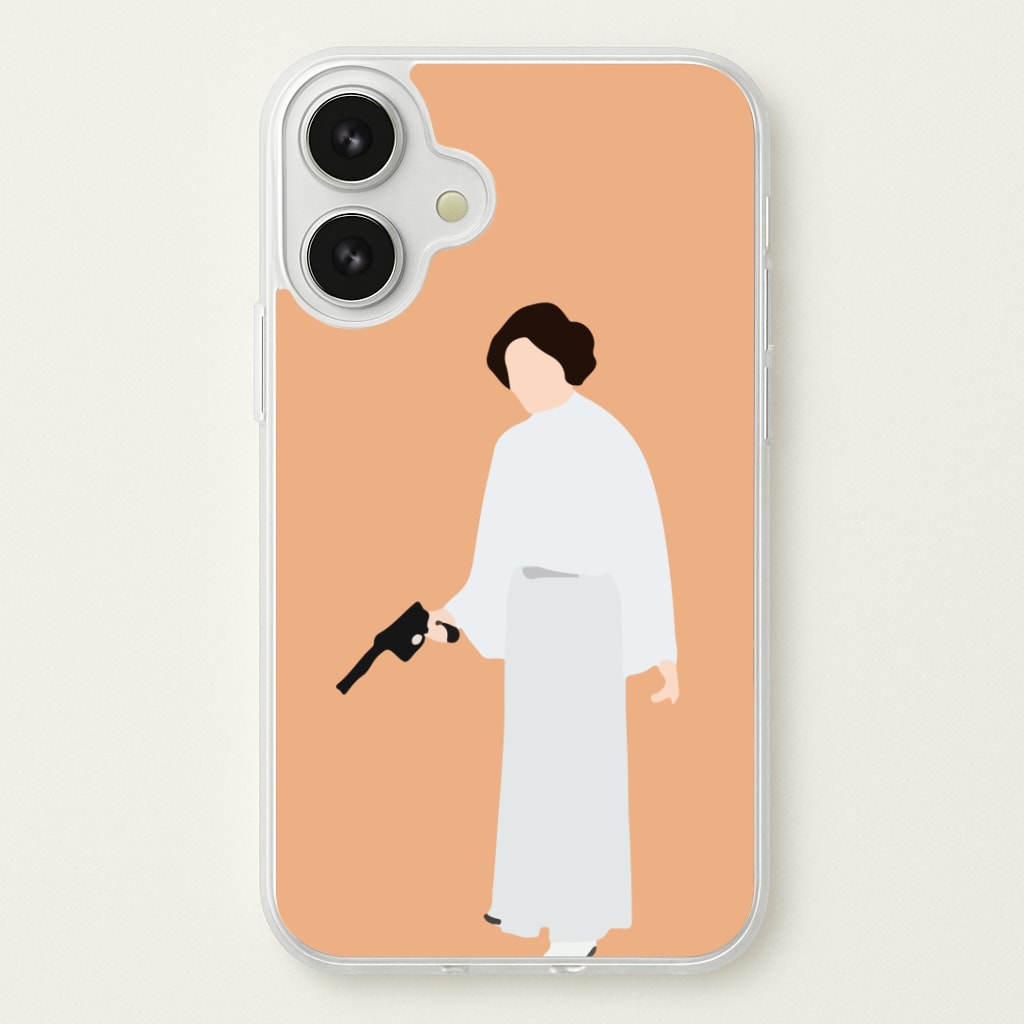 Leia Faceless With Gun Phone Case