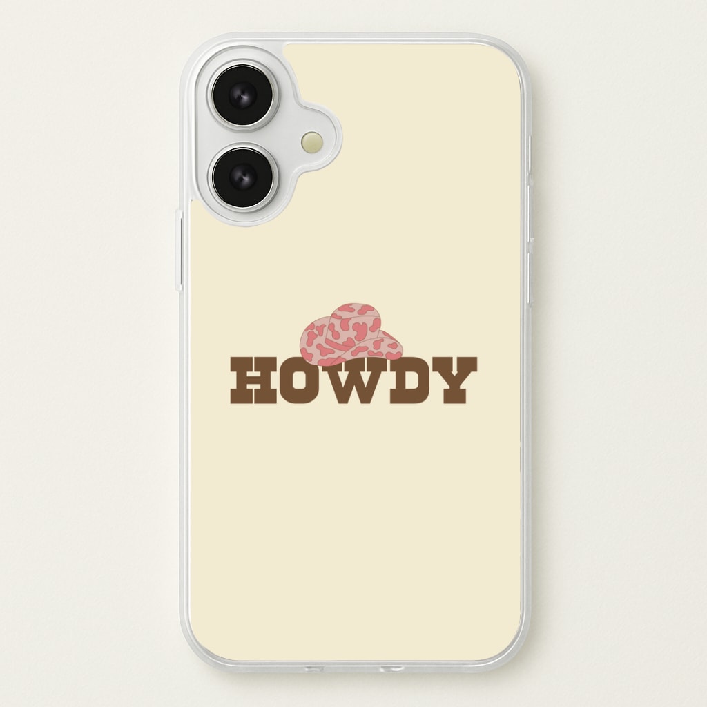 Howdy - Western Phone Case