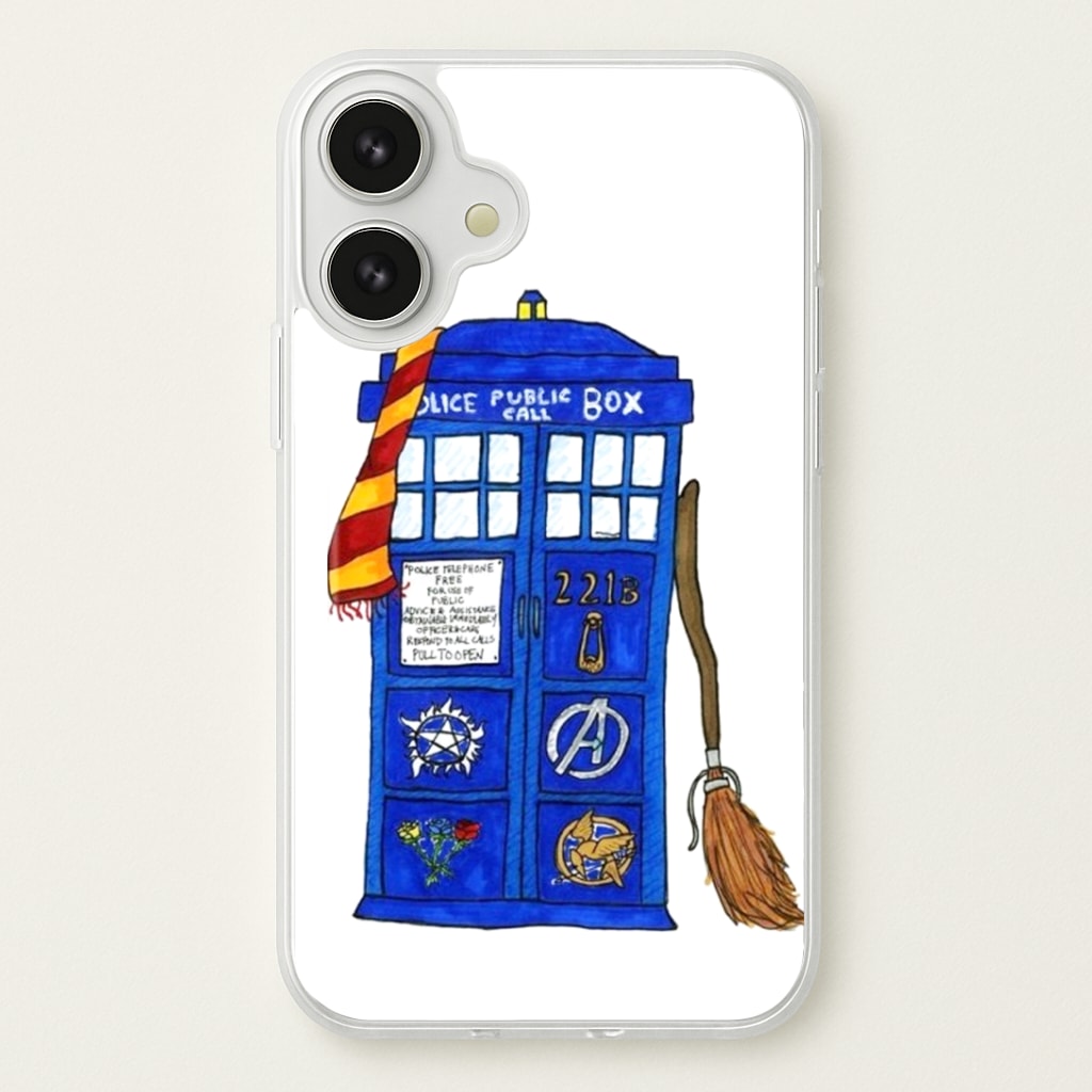Multifandom Cartoon Phone Case