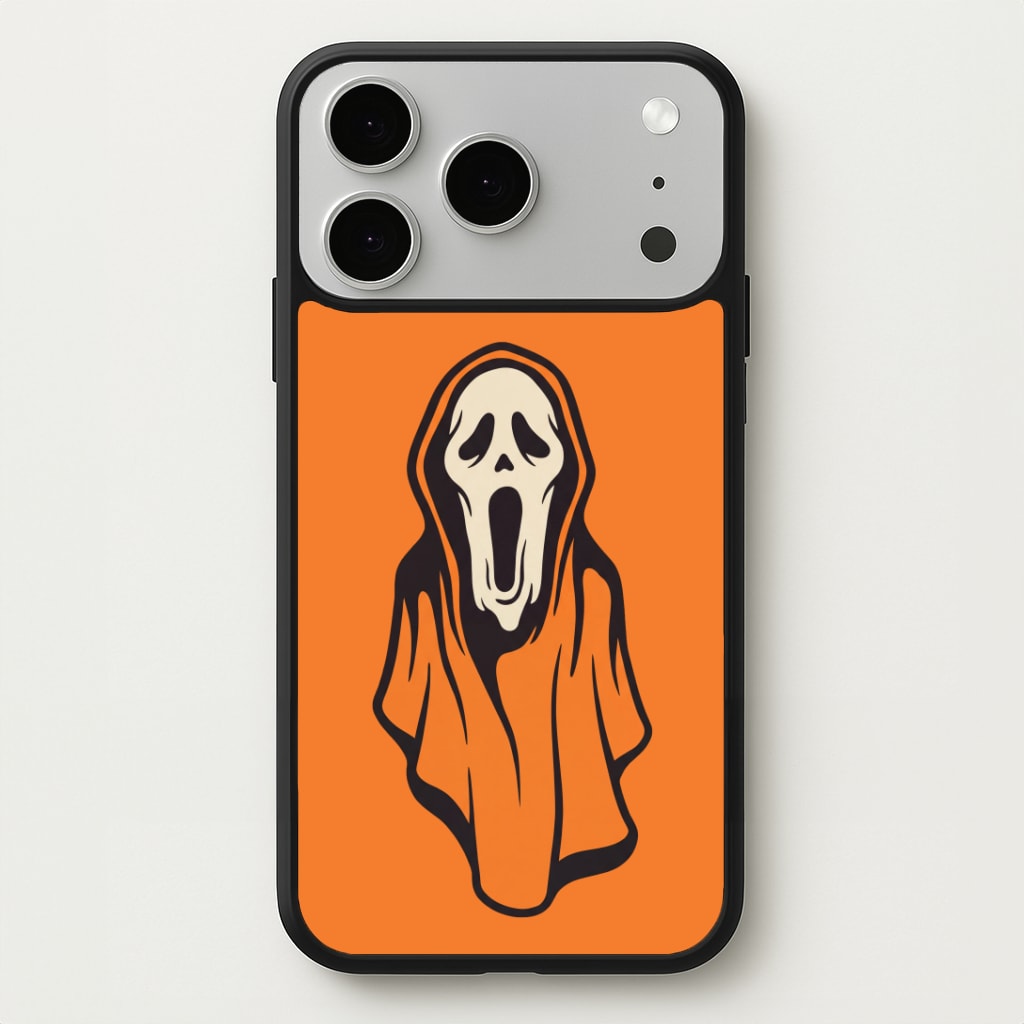 Orange Scream Phone Case