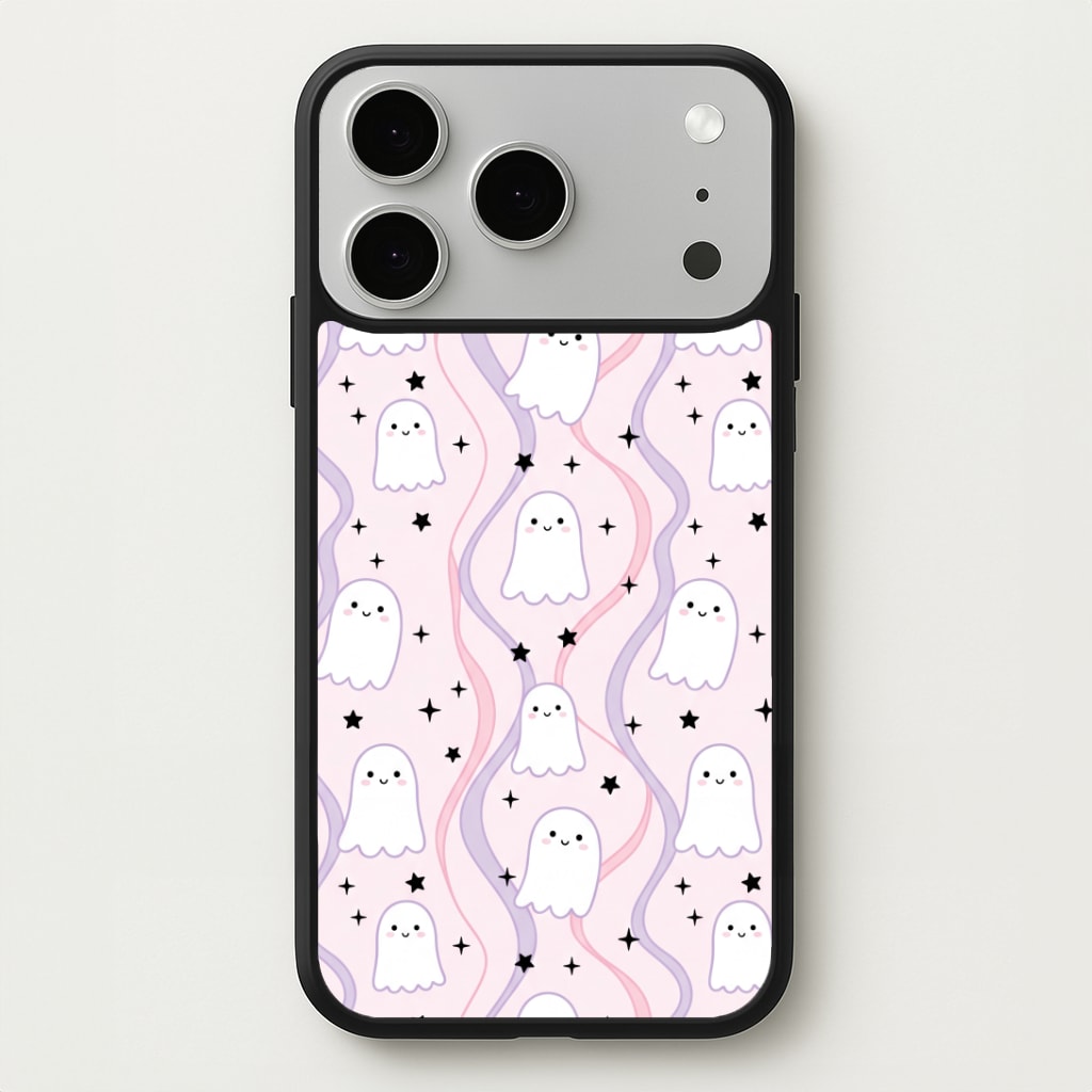 Wavy Ghost Pastels Phone Case