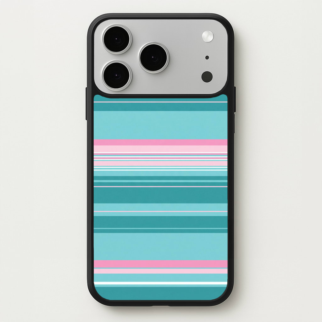 Candy Stripe Blush Phone Case