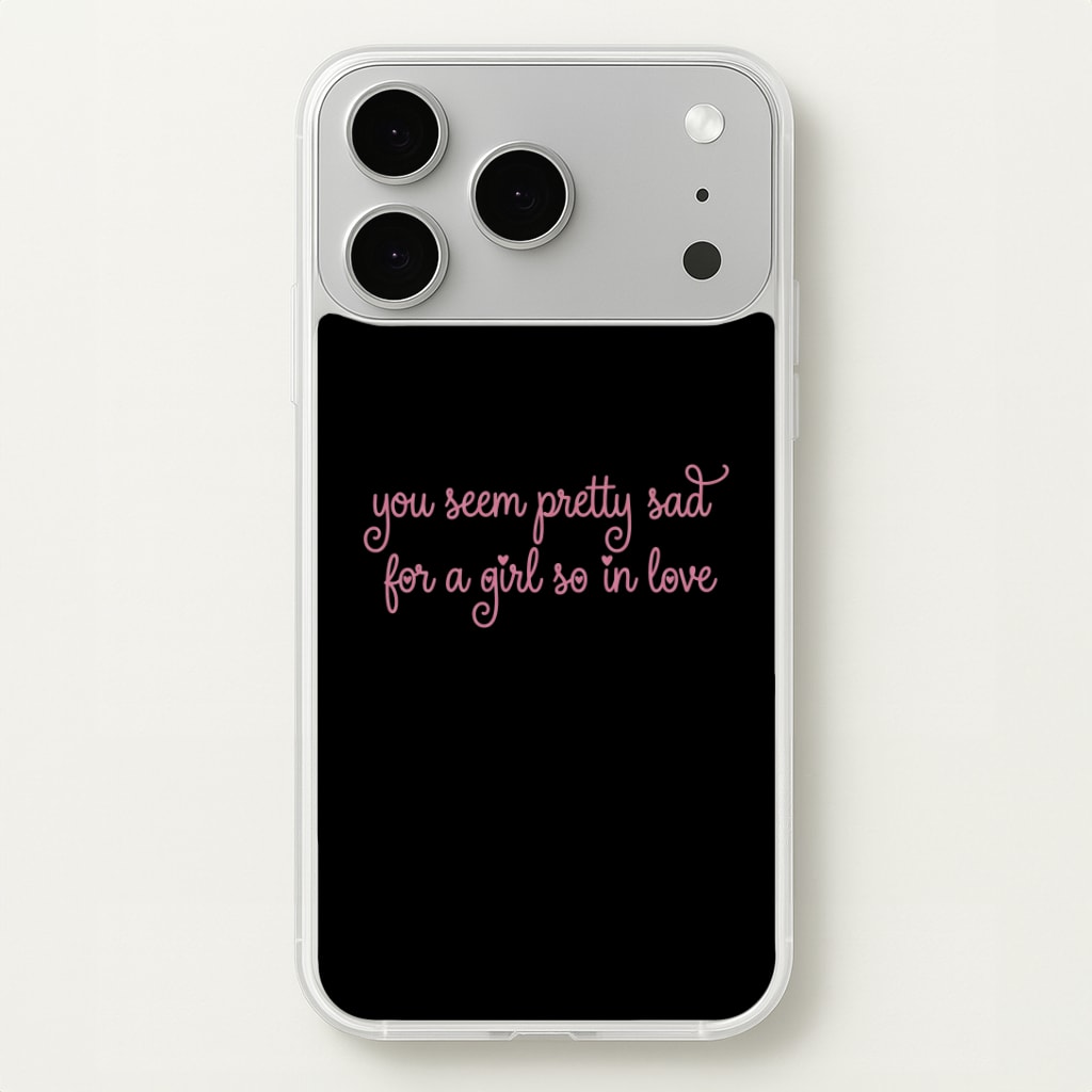 Pretty Sad Phone Case