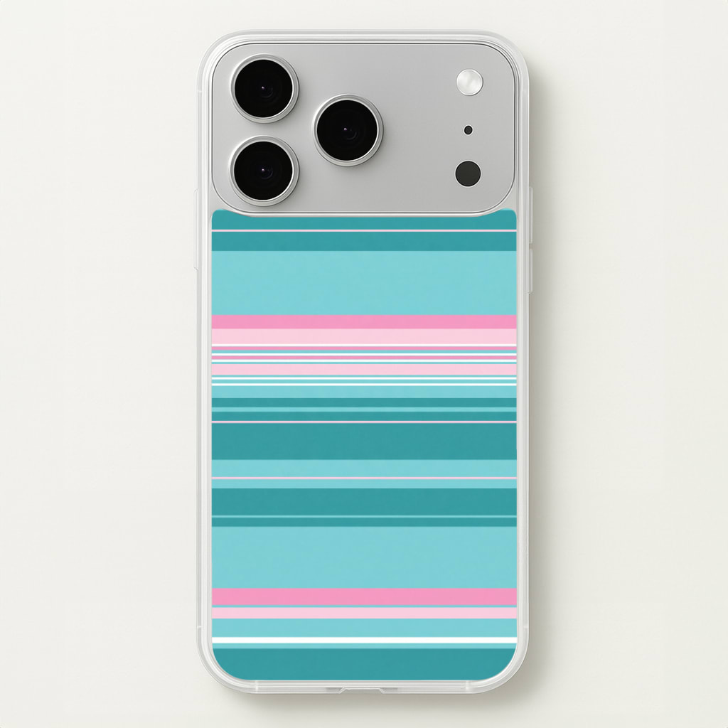 Candy Stripe Blush Phone Case