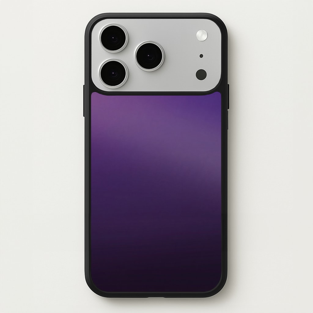 Back to Casics - Midnight Violet Fade Phone Case