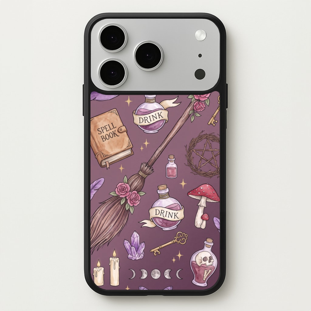 Dusty Violet Witchcraft Phone Case