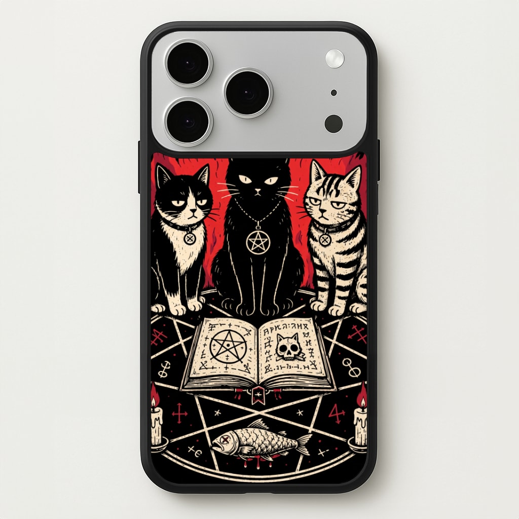 Occult Cat Coven Phone Case