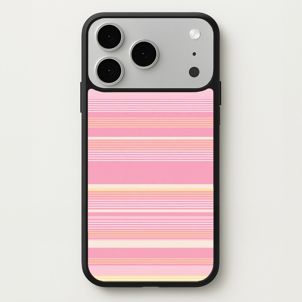Blush Butter Stripes Phone Case
